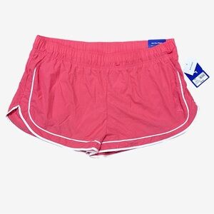 JoyLab Coral Pink Running Shorts with White Trim